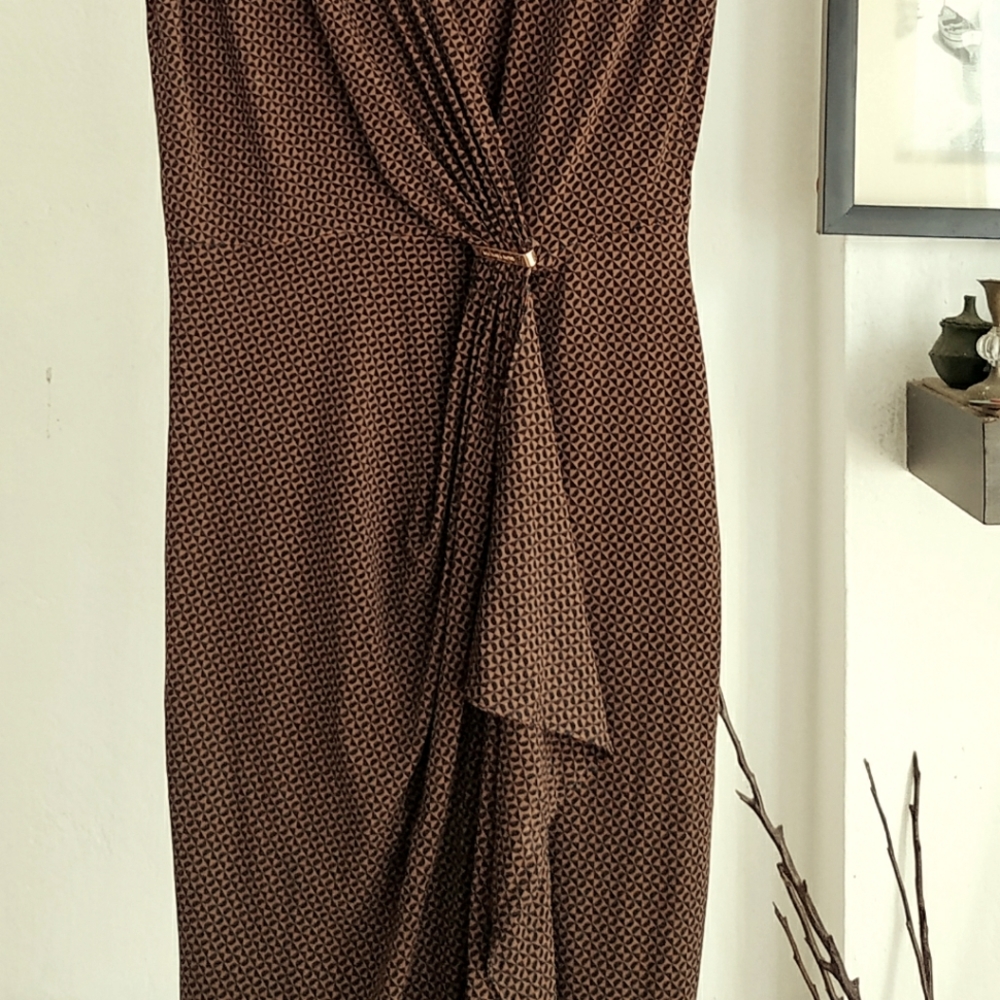 Michael Kors Drape Effect Dress - Picture 7 of 8